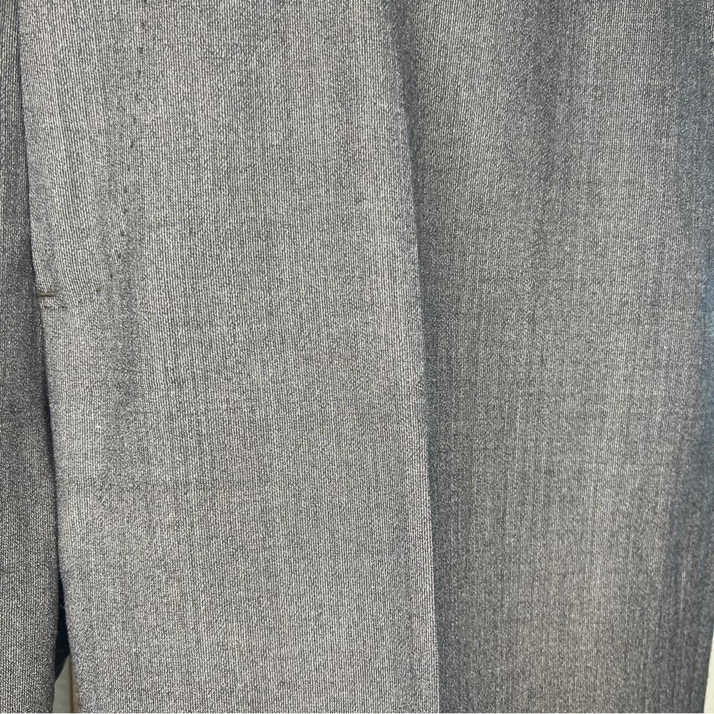 J. Hilburn Custom Vitale Barberis Wool Brown Plaid Pleated Dress Pants 34x30 - Picture 2 of 9